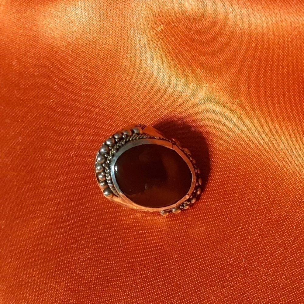 ESTATE  Ring - Vtg.             .925 STERLING SILVER - Picture 7 of 8
